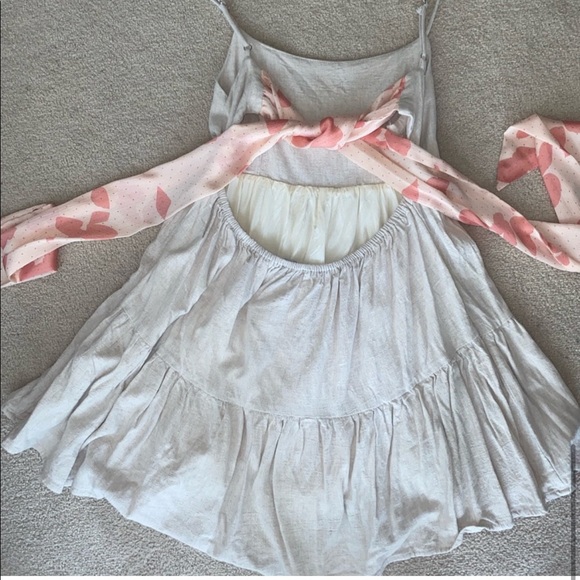 SOLD OFF POSH- Lulus Tie Back “Mini” Dress - Picture 7 of 10